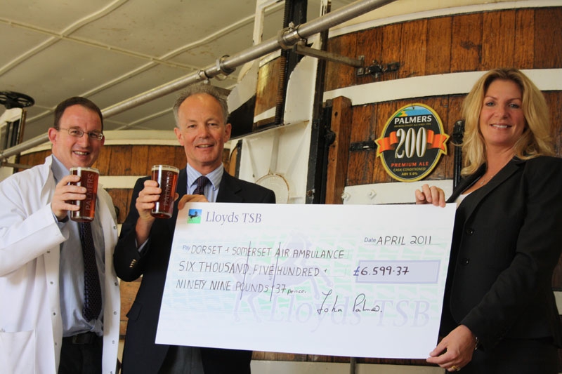 Palmers raise over £6,500 for Dorset & Somerset Air Ambulance