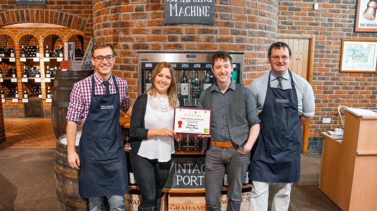 Palmers win top wine merchants award