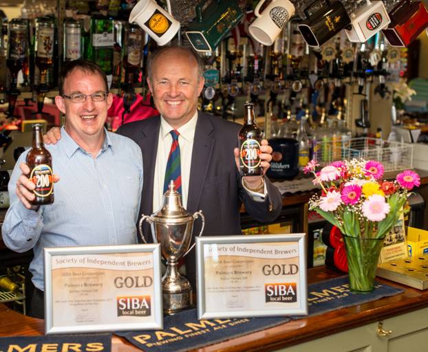 Palmers 200 win silver at the SIBA beer contest.