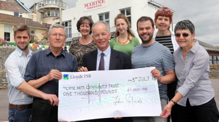 Palmers Give £1k For New Chairs At Marine Theatre