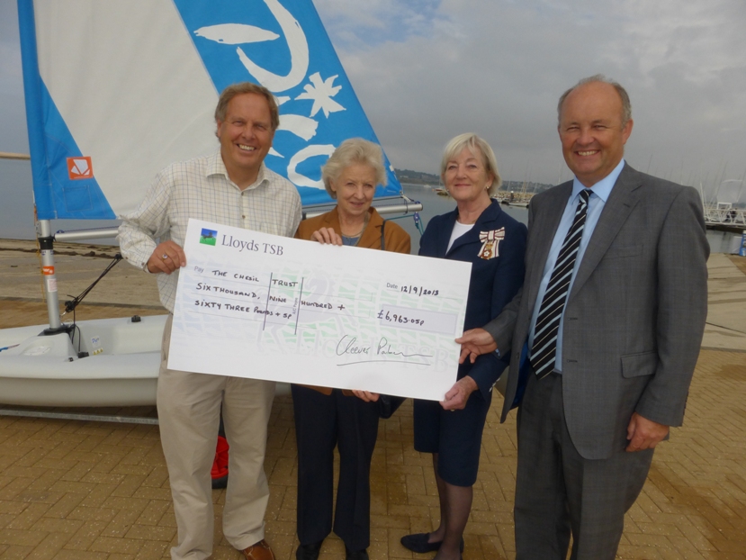 Palmers Dorset Gold donates to Chesil Trust