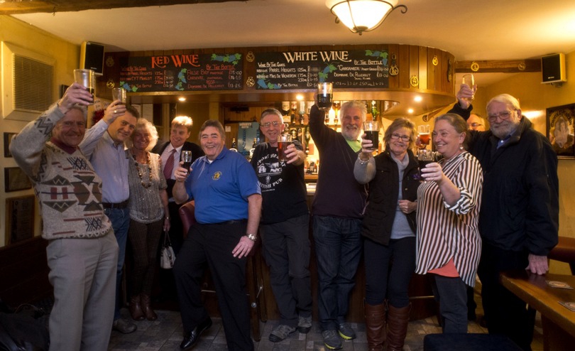 CAMRA chairman visits New Inn