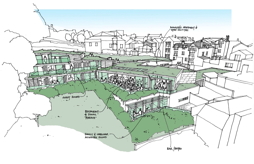 Palmers present final Three Cups plans to Lyme Regis town council