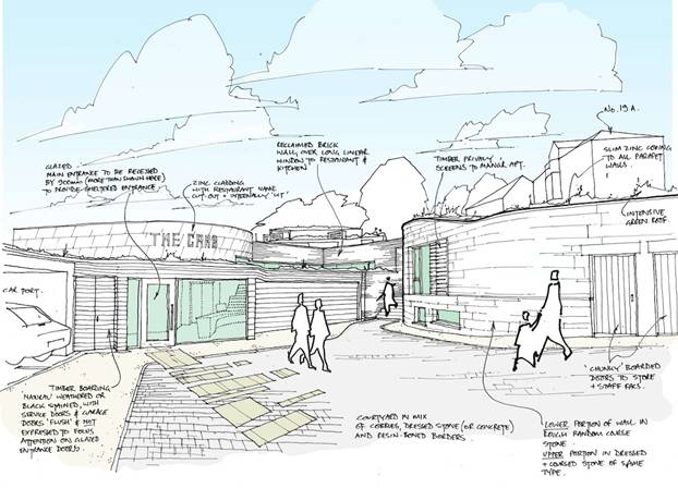 Three Cups planning consent