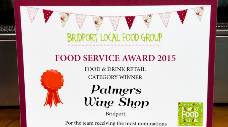 Palmers Wine Store win Retail Food Service Award