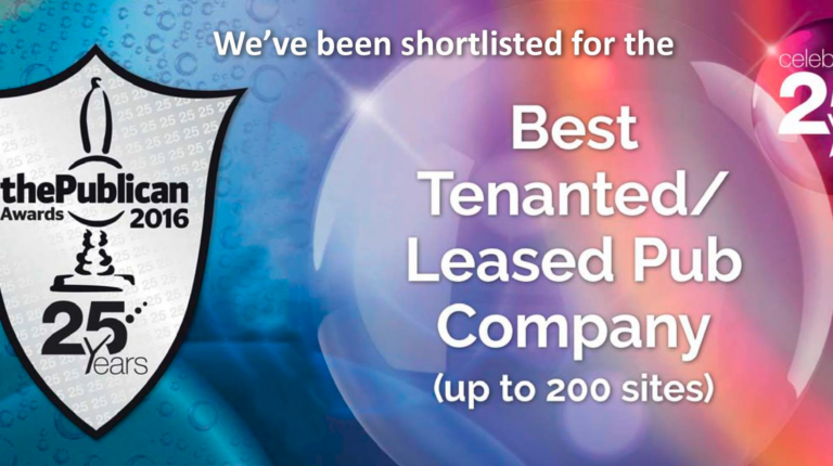 Palmers shortlisted for Publican Awards 2016