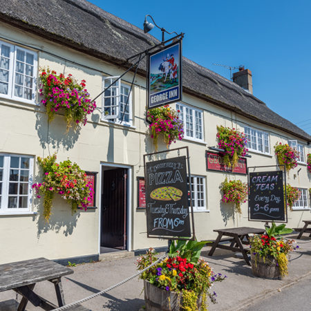 Palmers Pub The George Inn, Chideock.