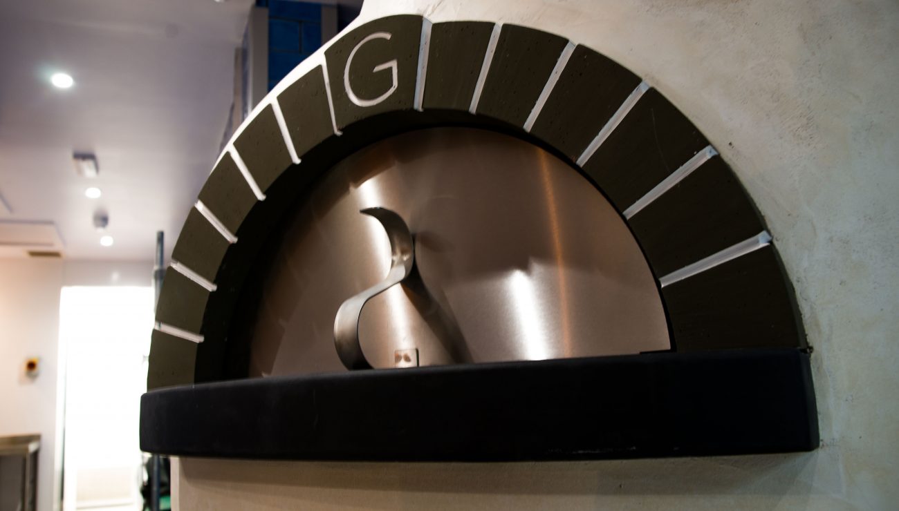 Pizza oven at The Pilot Boat in Lyme Regis