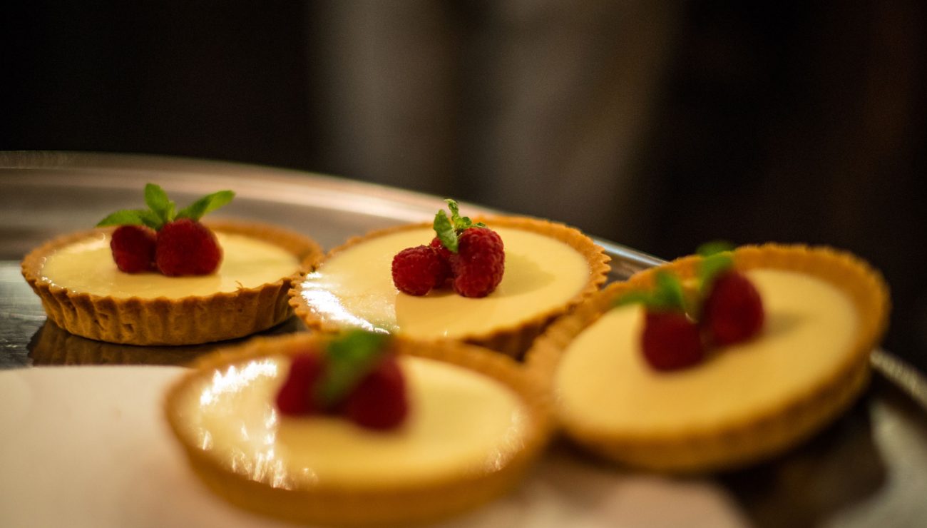 Desserts at The Thimble Inn Piddlehinton, Dorset.