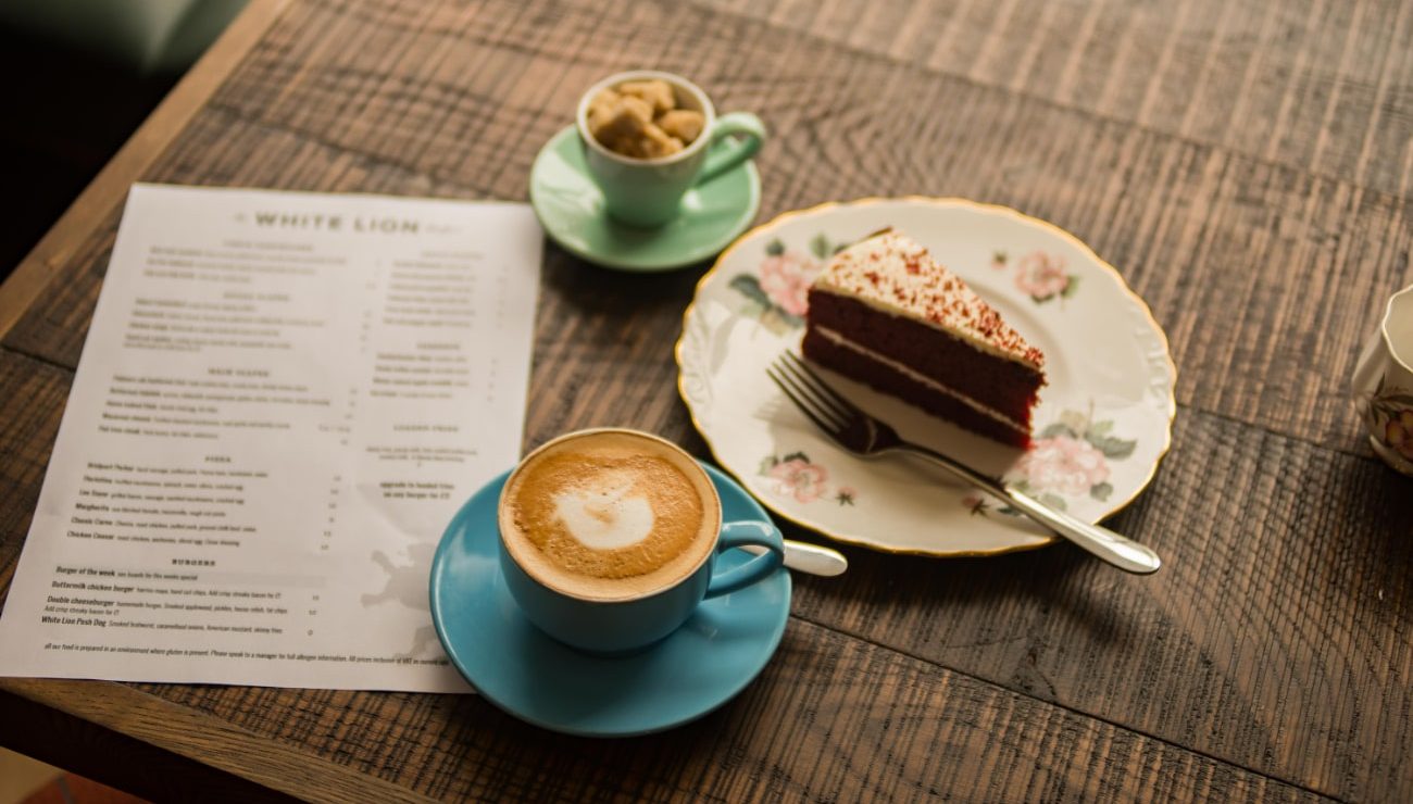 White Lion Coffee and Cake