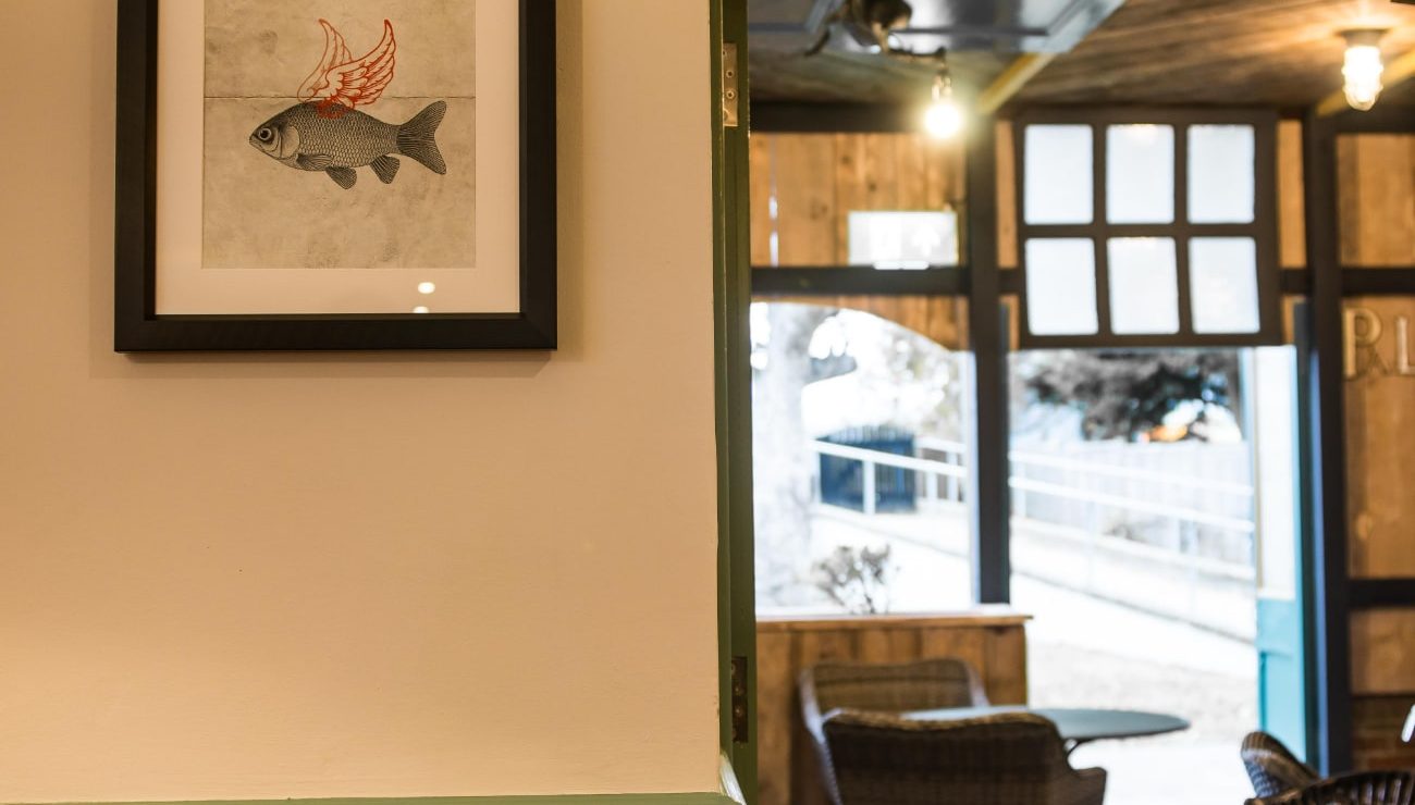 White Lion Pub Inside