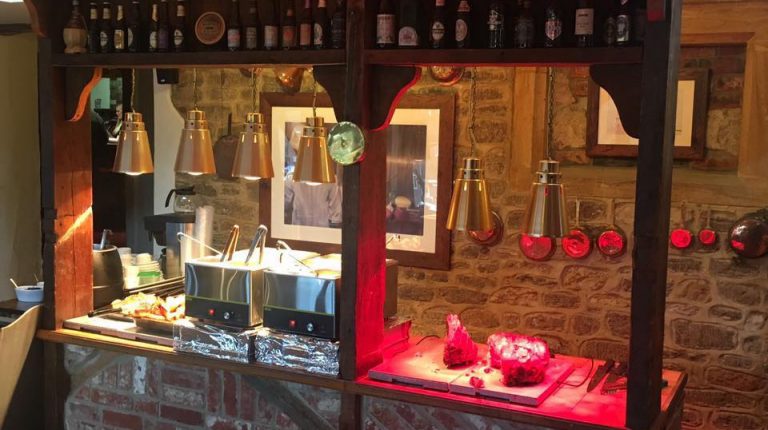Carvery area of the Great Lyde pub in Yeovil