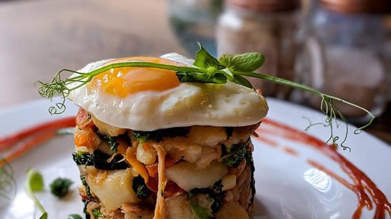 Food at the Royal George in West Coker, Yeovil