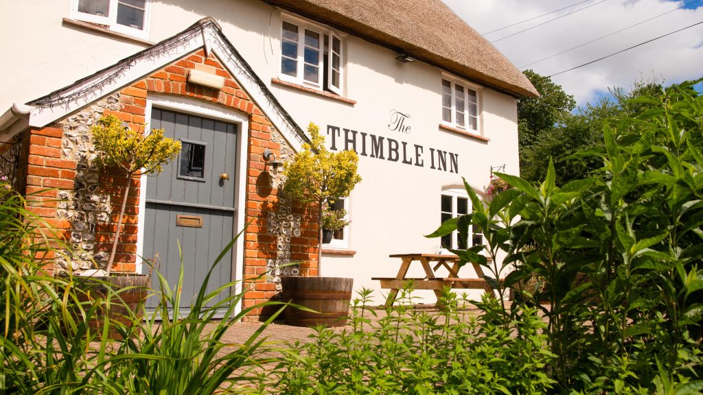 The Thimble Inn Piddlehinton country pub Dorset