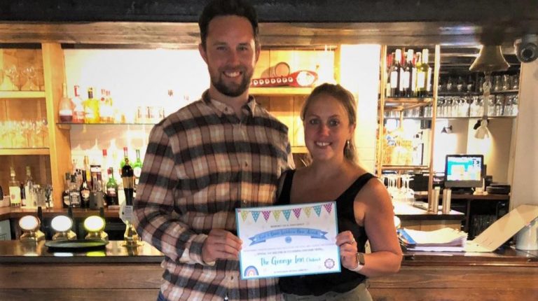 George Inn Chideock Wins Taste of The West Gold Award