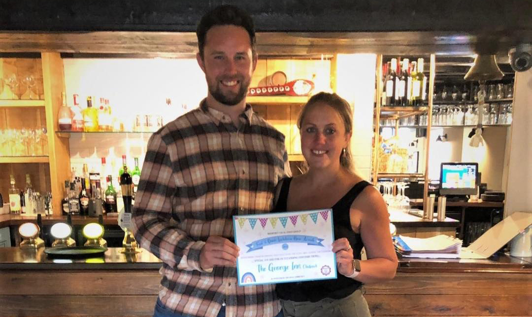 George Inn Chideock Wins Taste of The West Gold Award