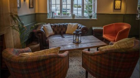 George Inn Chideock interior