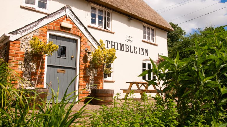Thimble Inn at Piddlehinton CAMRA Pub Garden of the Year 2022