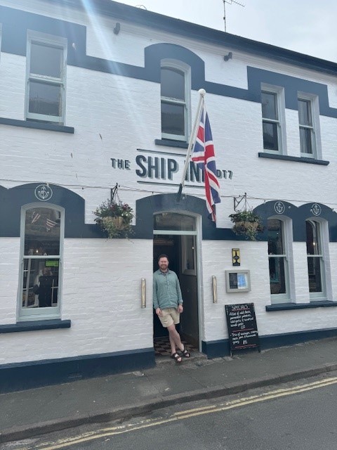 I’m proud of the support we offer our business owners, like first-time licensee Ben at The Ship